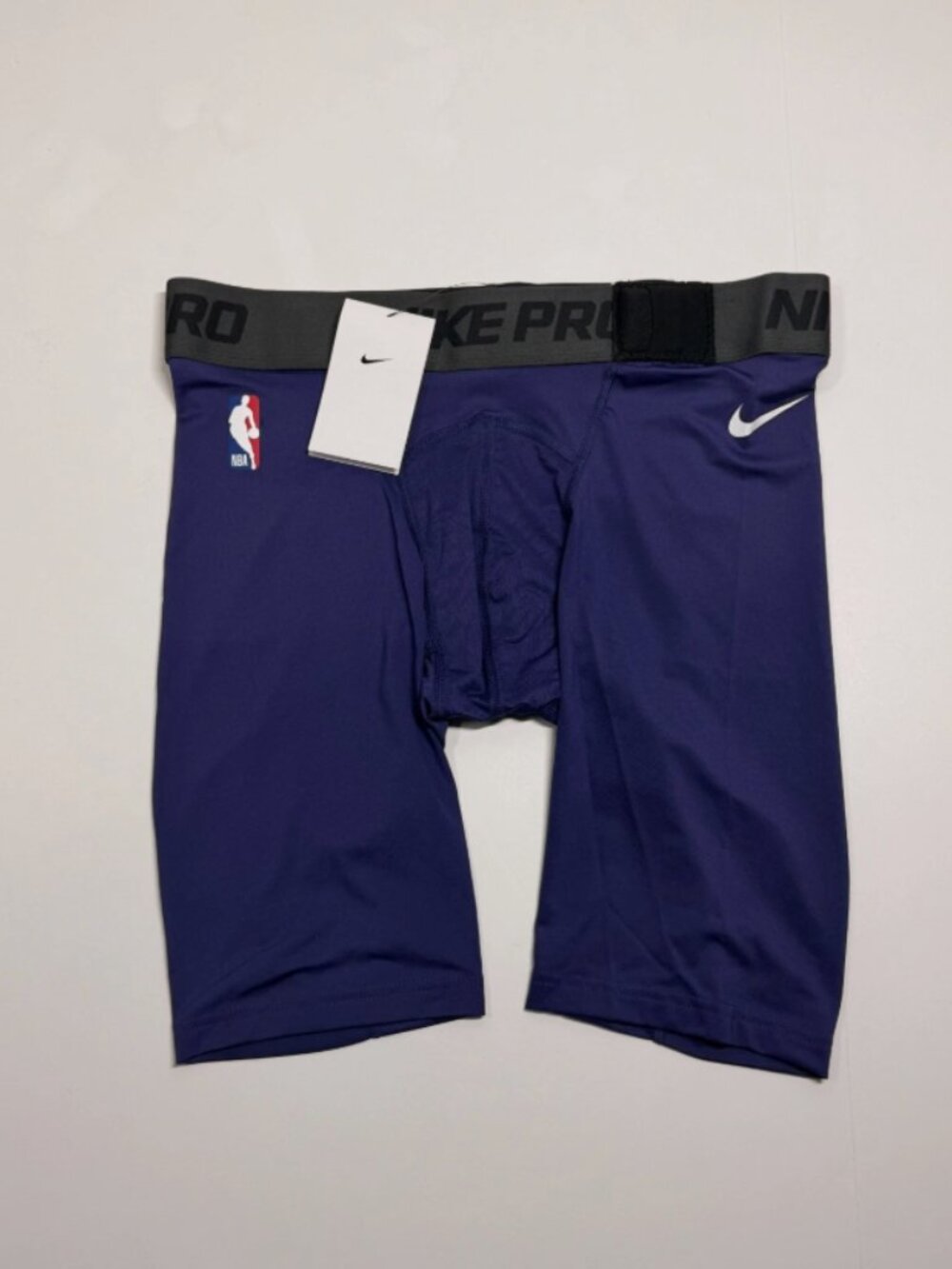NIKE Pro Men's NBA Logo Compression Shorts - NWT - XL - Violet